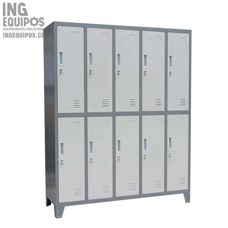 Locker Metálico, 5 Cuerpos, 10 Puertas L500-2