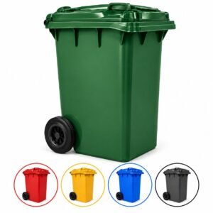 Contenedor de Basura 240 Litros con 2 Ruedas