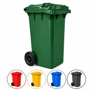 Contenedor de Basura 360 Litros con 2 Ruedas