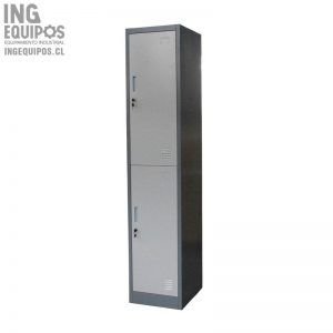 Locker Metálico, 1 cuerpo, 2 puertas L100-2