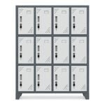 Locker metálico L400-3 de 12 puertas