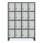 Locker metálico L400-4 de 16 puertas