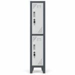 Locker metálico L100-2 de 2 puertas