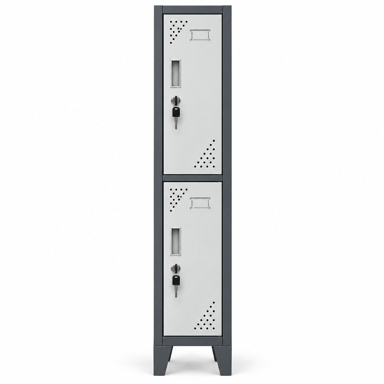 Locker Metálico, 1 Cuerpo, 2 Puertas L100-2
