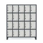 Locker metálico L500-4 de 20 puertas