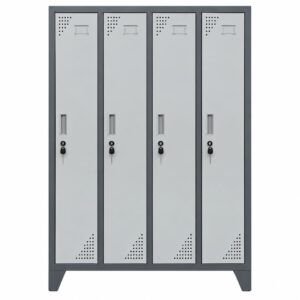 Locker Metálico 4 Puertas, 4 Cuerpos L400-1