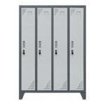 Locker metálico L400-1 de 4 puertas