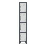 Locker metálico L100-4 de 4 puertas