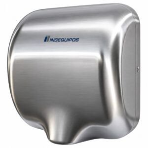 Secador de Manos Gran Velocidad Acero Inoxidable 1800W