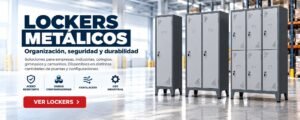 Lockers metálicos para empresas, industrias, colegios, gimnasios y camarines
