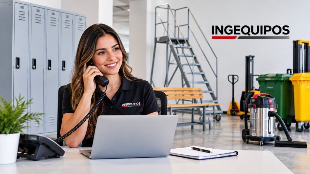 Contacto Ingequipos para cotización de equipamiento industrial